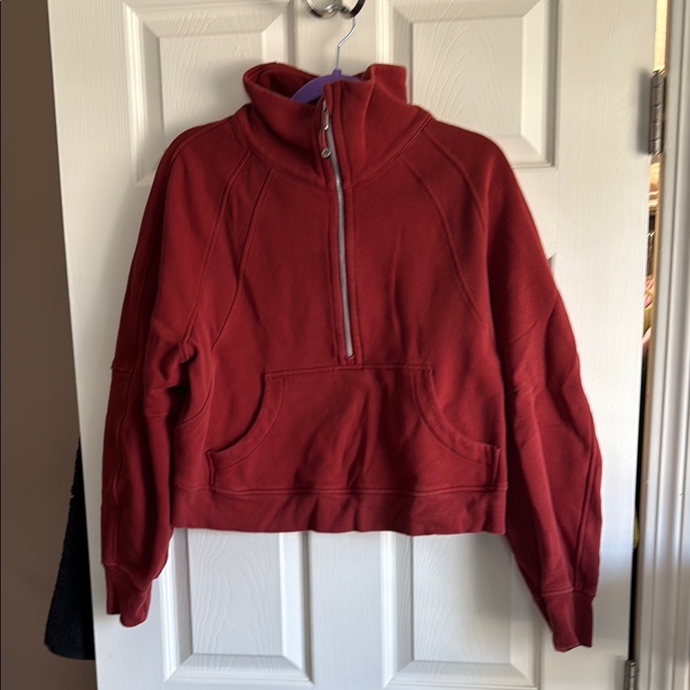 Lululemon Scuba Oversized Funnel-Neck Half Zip